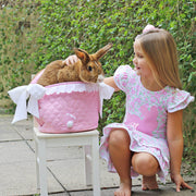 Sweet Floral Pink Bunny Milly Dress