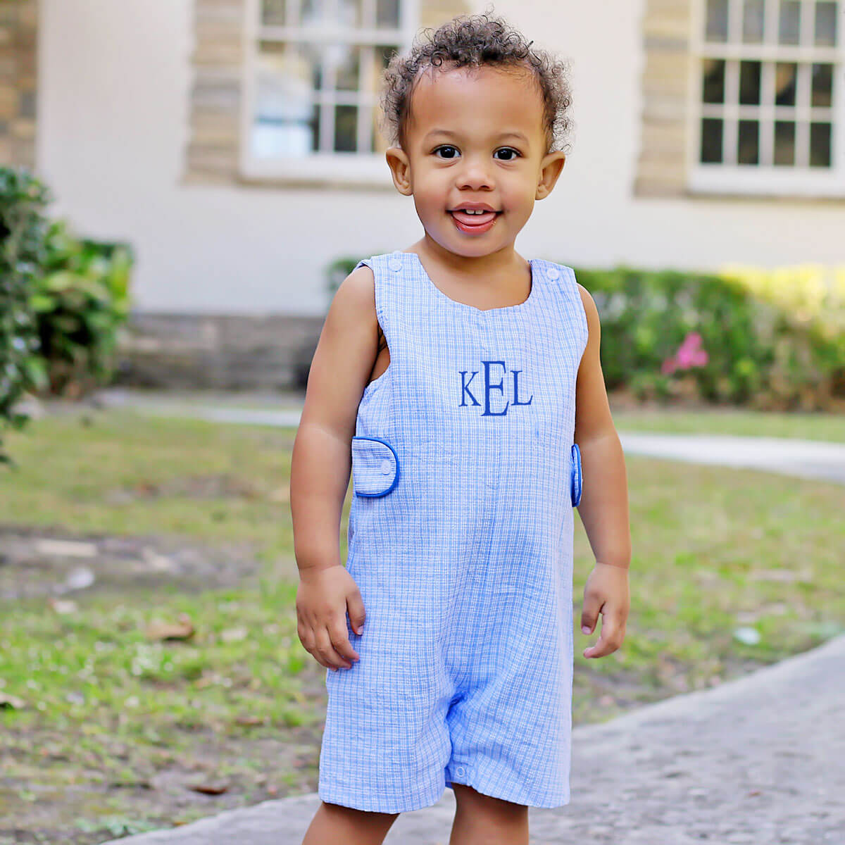 Camden Plaid Blue Jon Jon