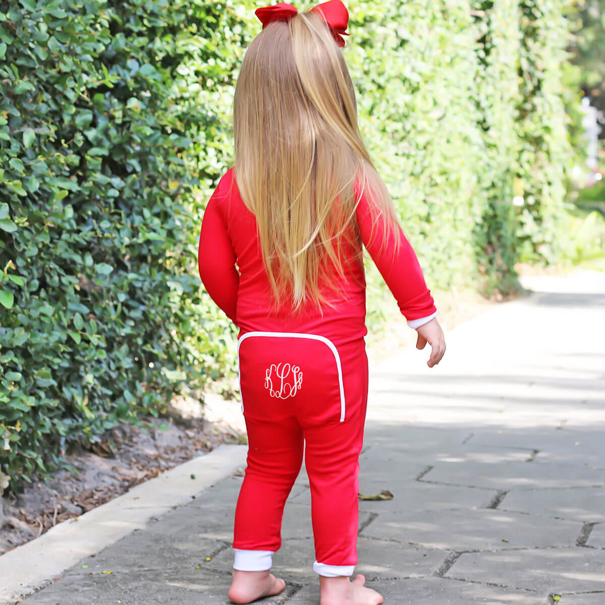 Happy Santa Red Zip Sleeper