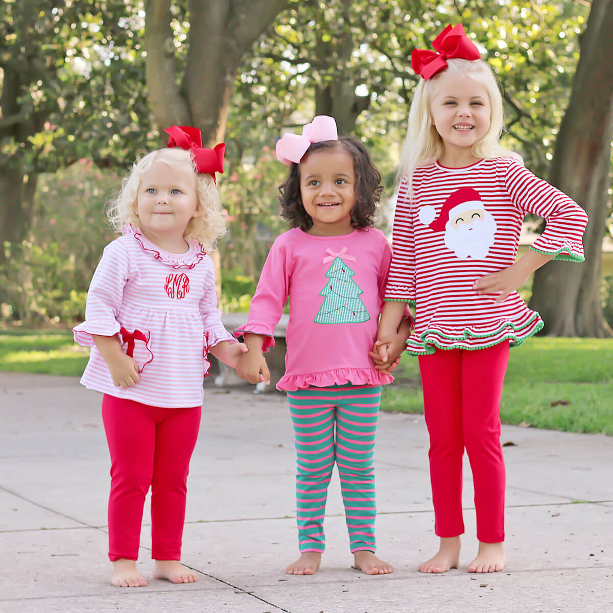 Colorful Tree Lights Milly Legging Set
