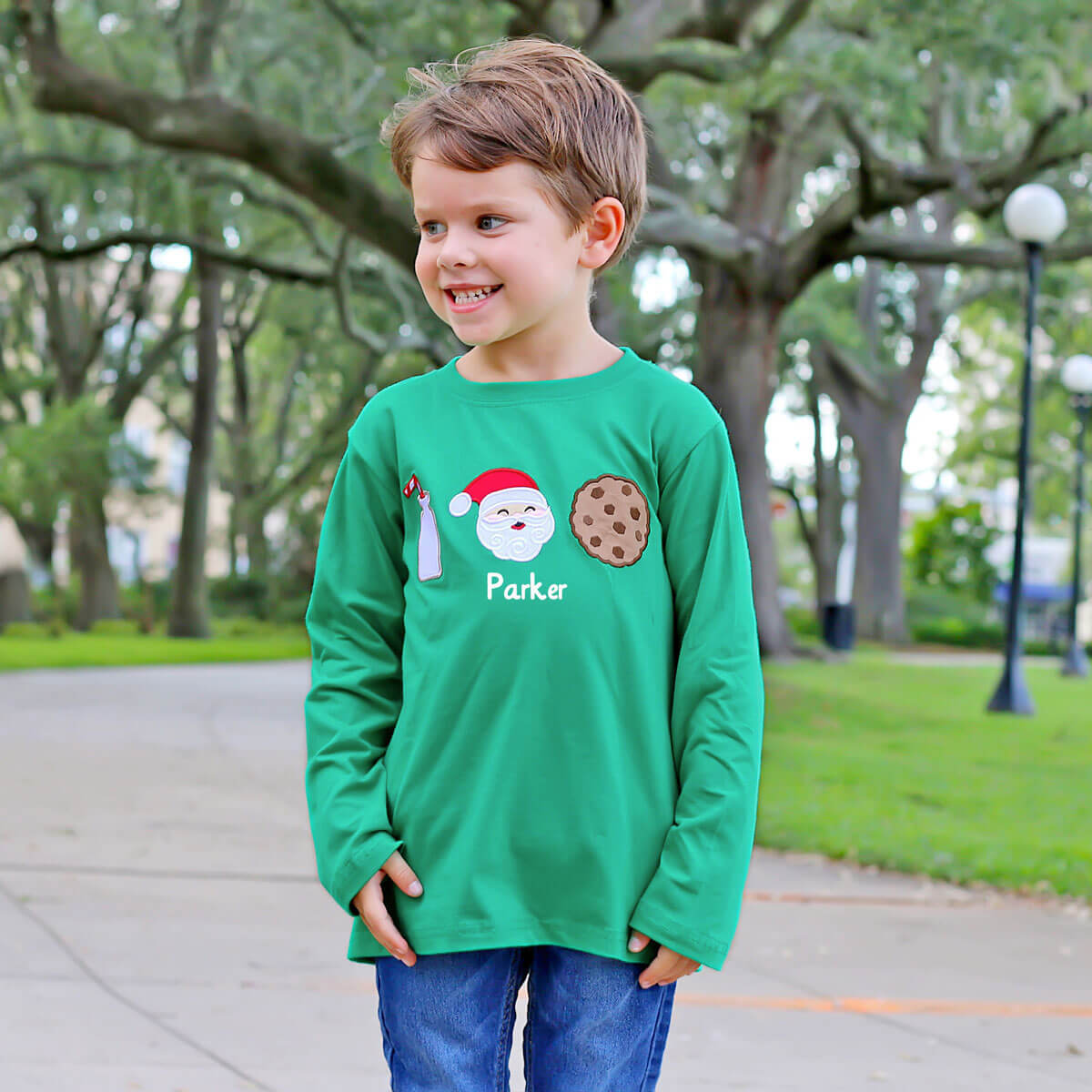 Cookies for Santa Long Sleeve Shirt