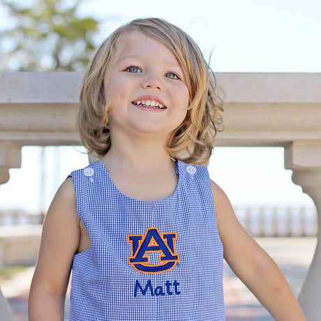 Auburn Embroidered Navy Jon Jon
