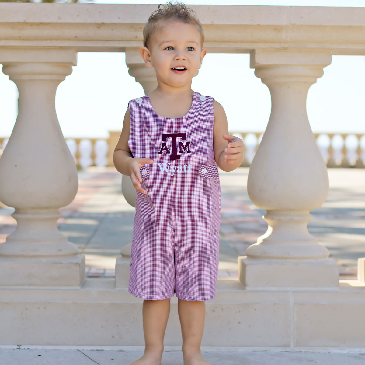 Texas A&M Embroidered Maroon Jon Jon