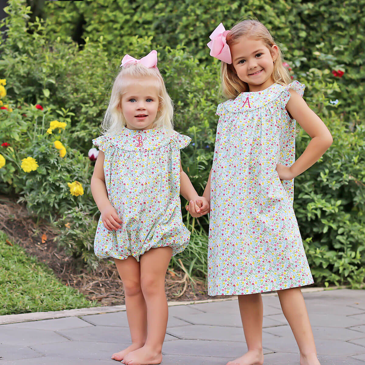 Yellow Spring Floral Lucy Bubble