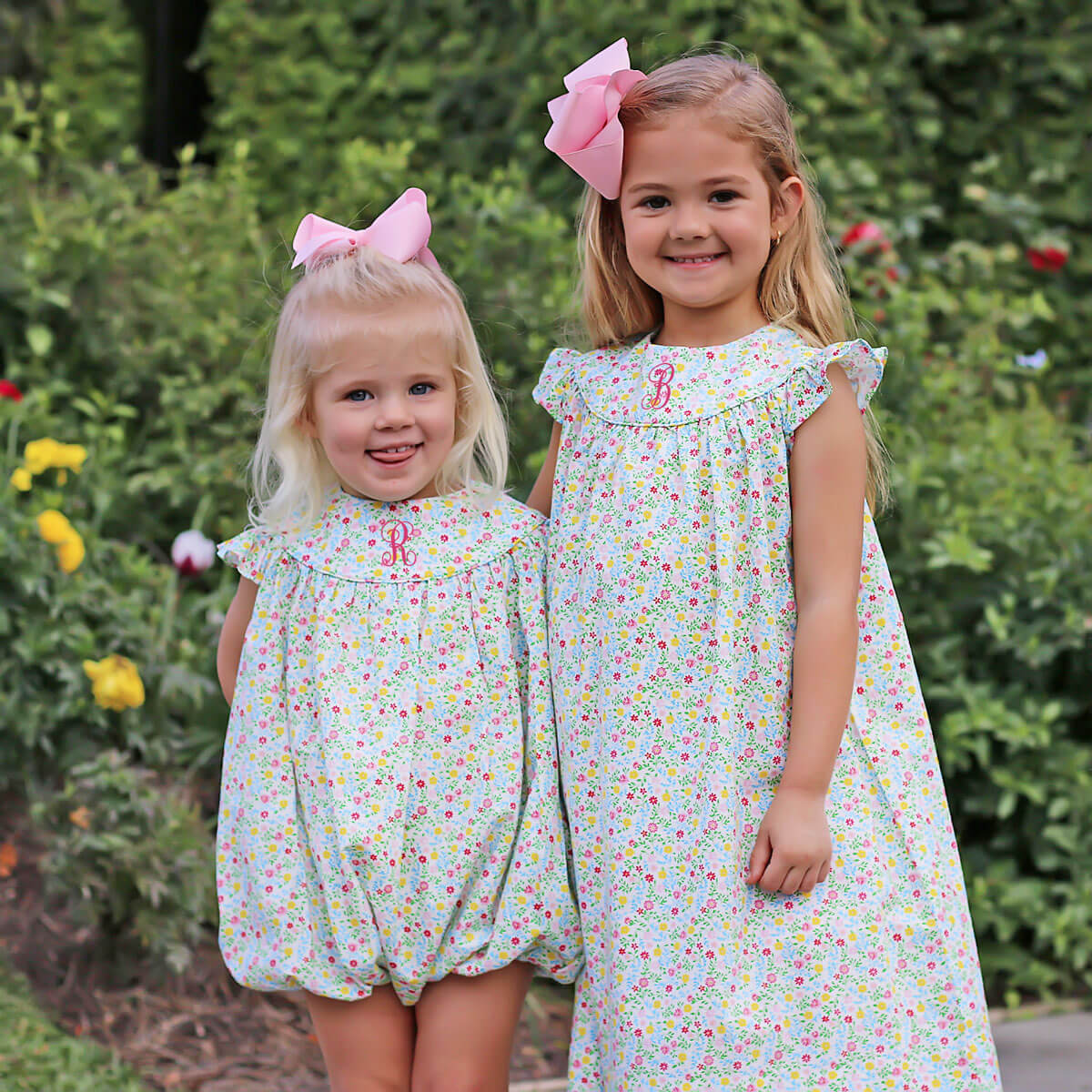 Yellow Spring Floral Lucy Dress