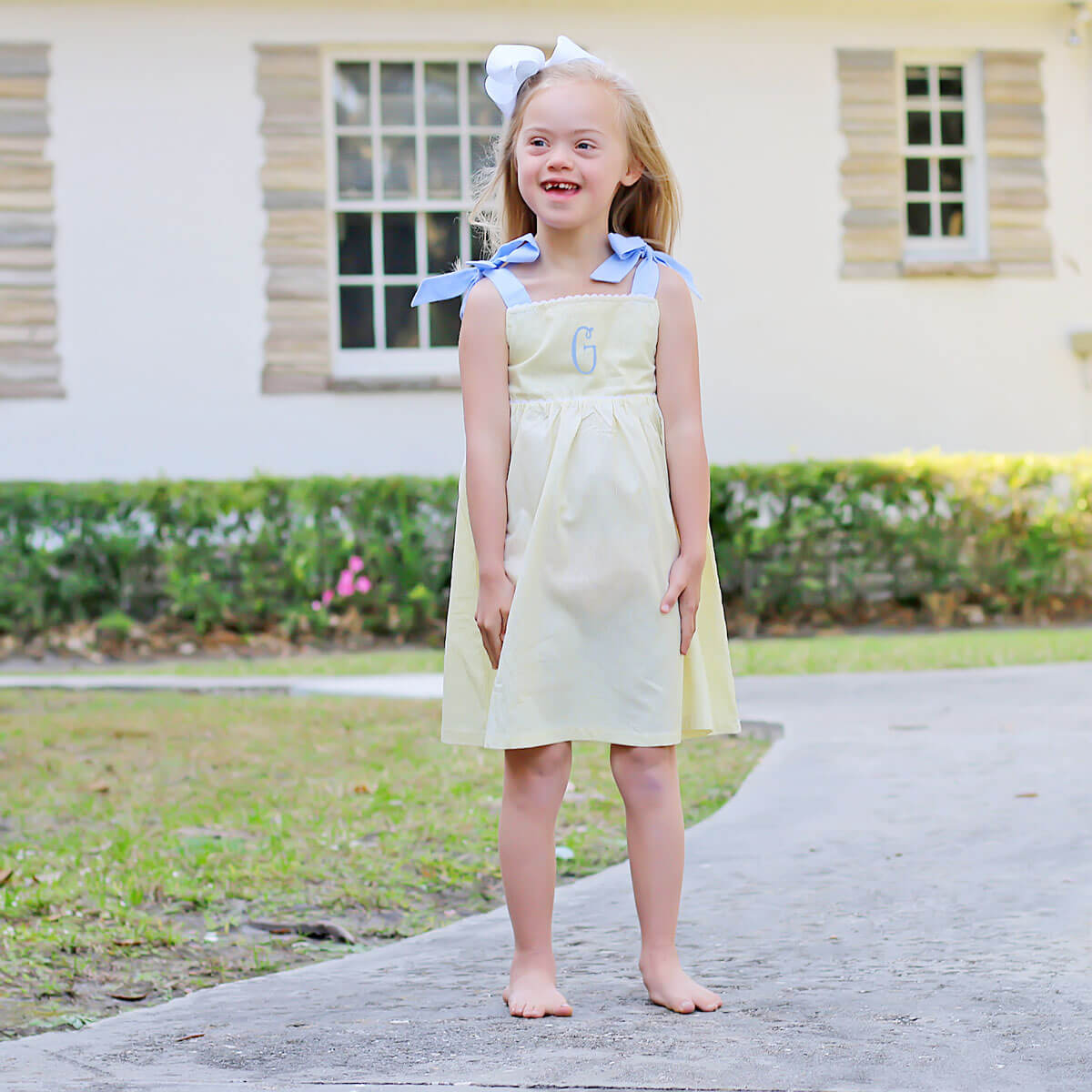 Sunshine Yellow Aubree Dress
