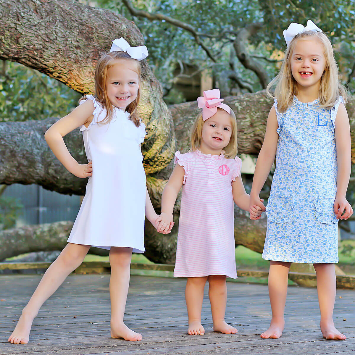 Pink Stripe Nicole Dress