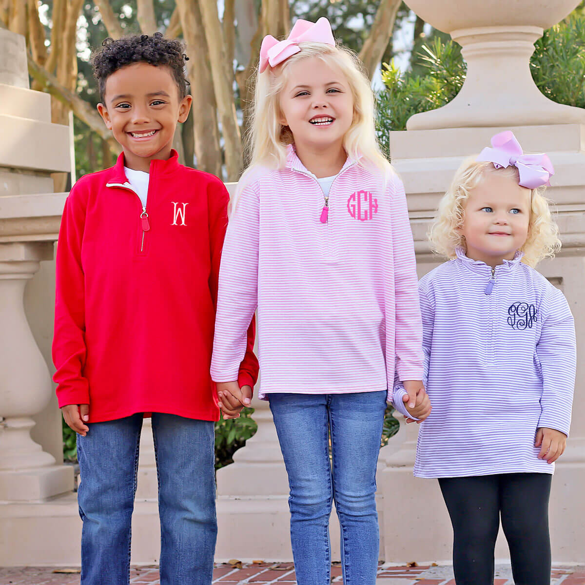 Girl Half Zip Pullover