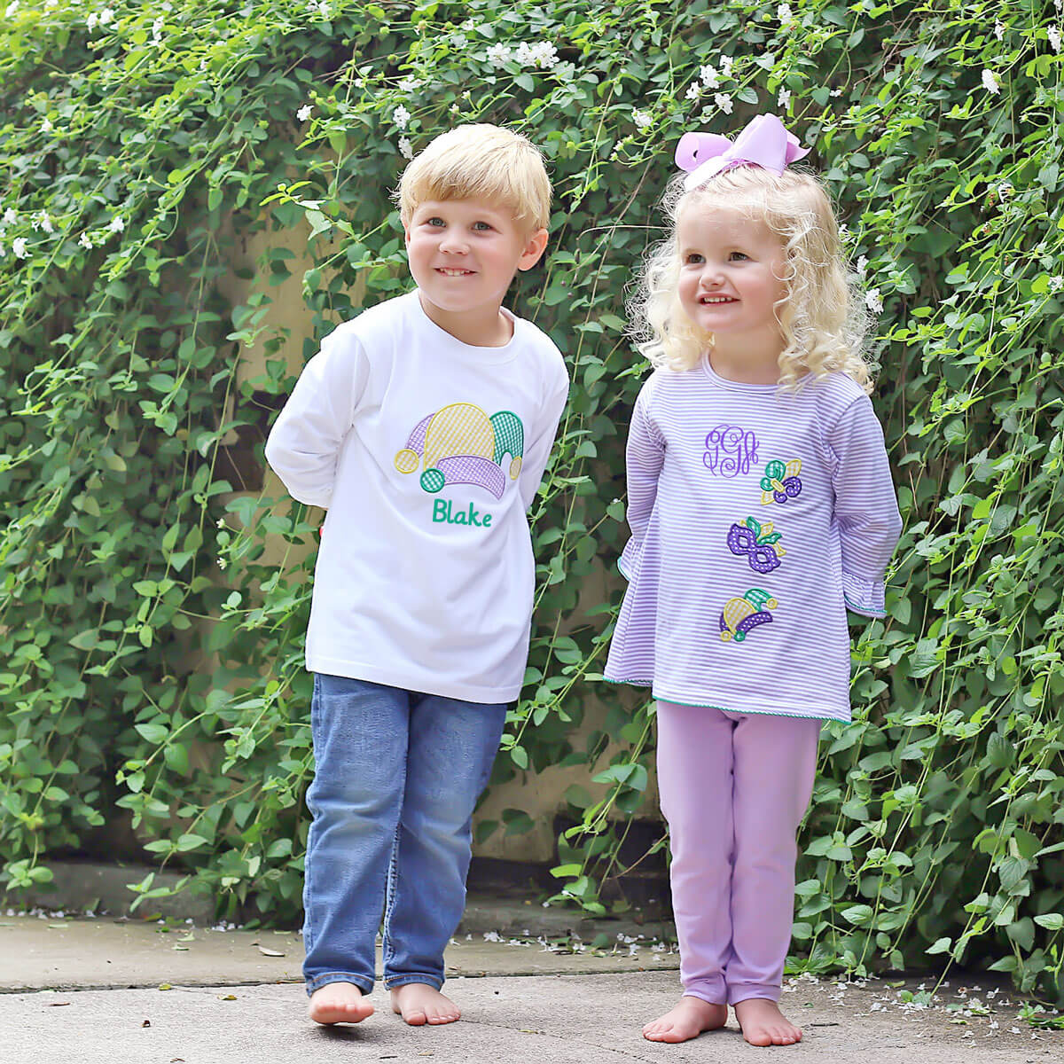 Mardi Gras Milly Legging Set