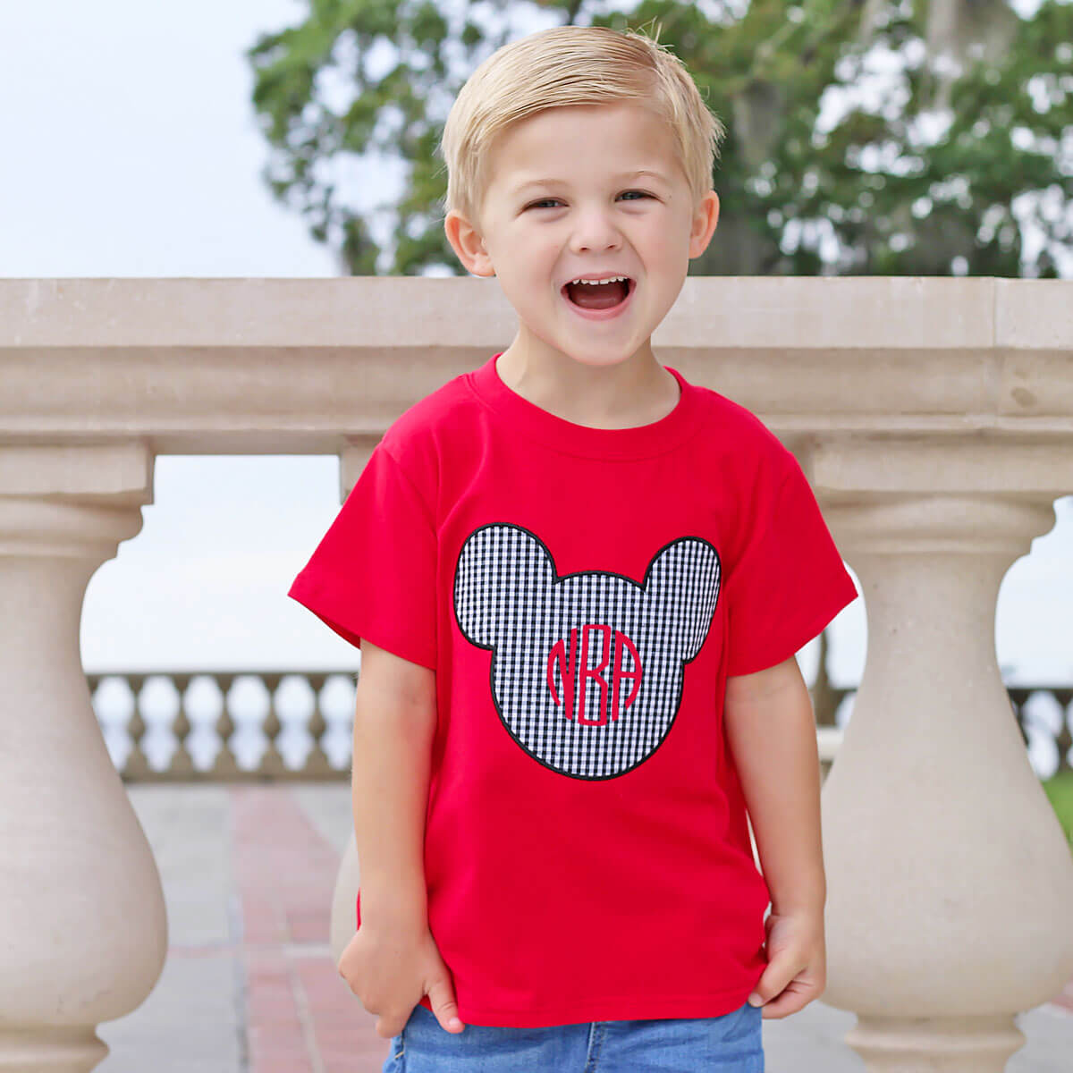 Mouse Ears Red Shirt