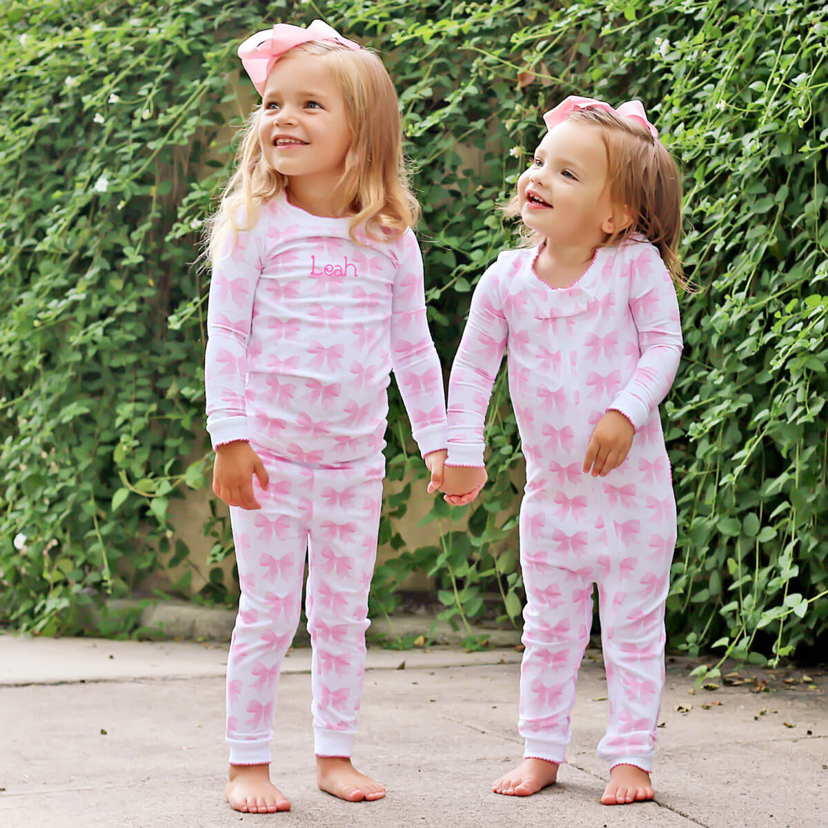 Pink Bow Pajamas