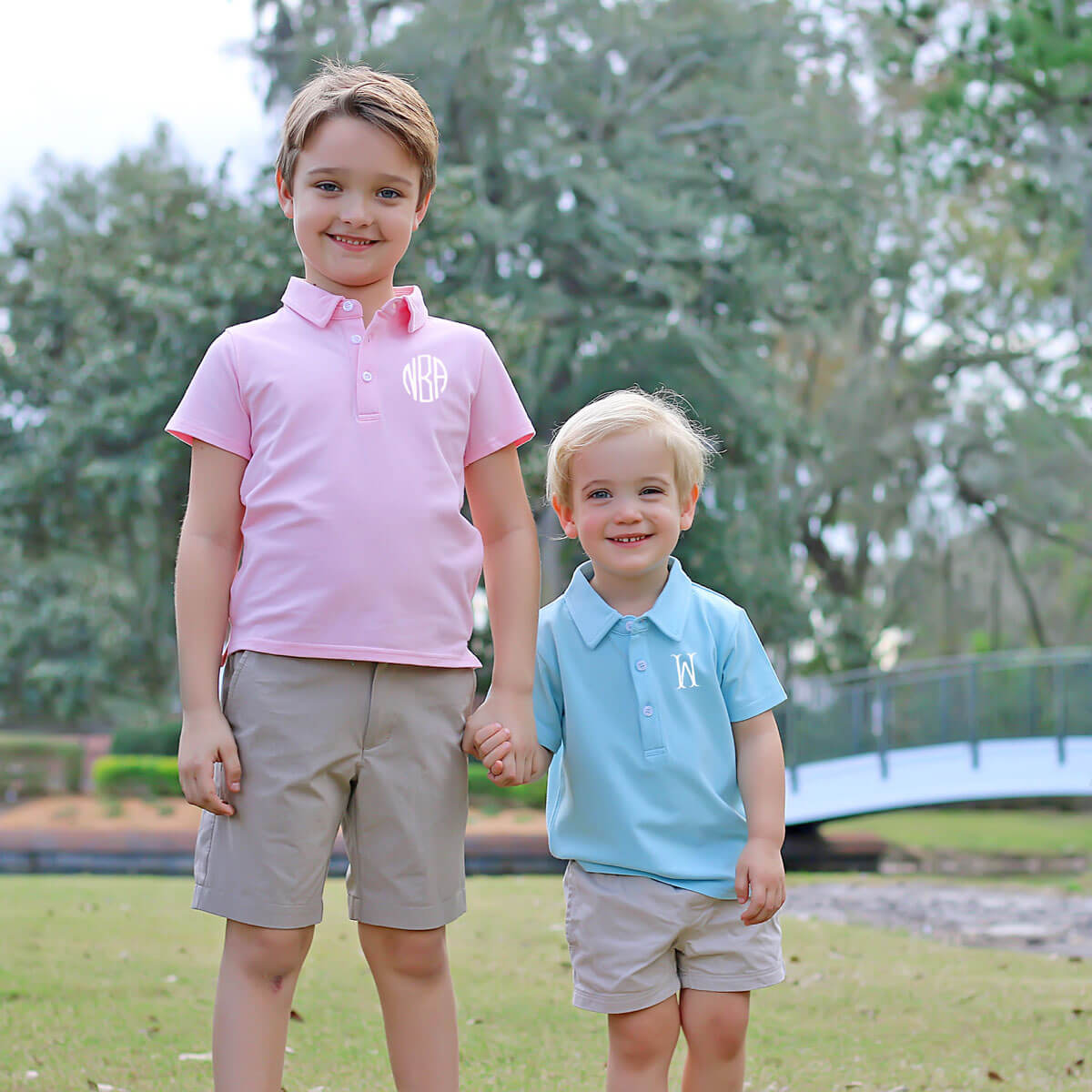 Solid Pique Polo Shirt Blue