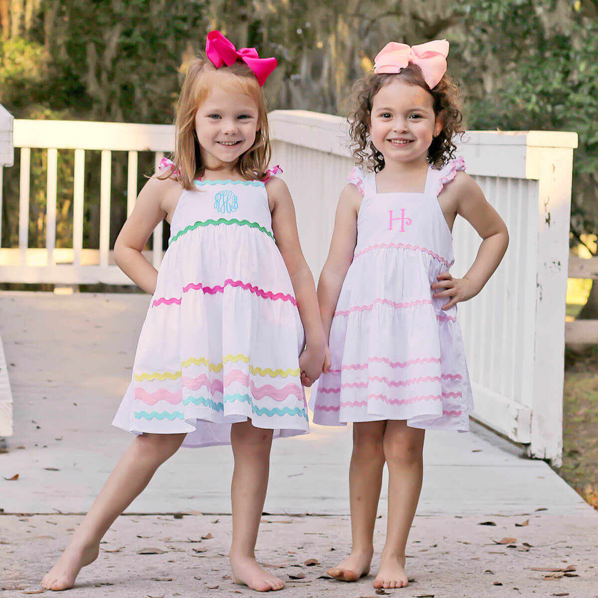 Rainbow Ric Rac Callie Dress