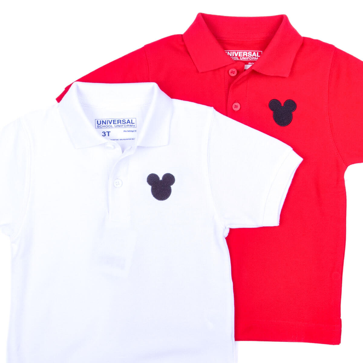 Mouse Ears Short Sleeve Polo