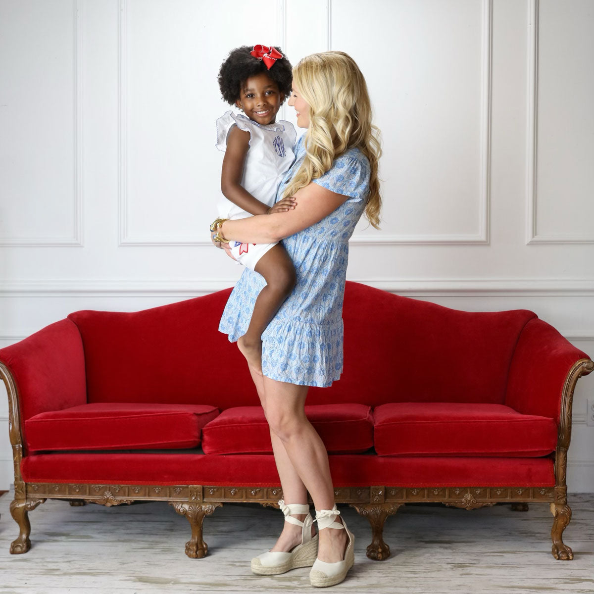 Happy Fourth White Chloe Dress