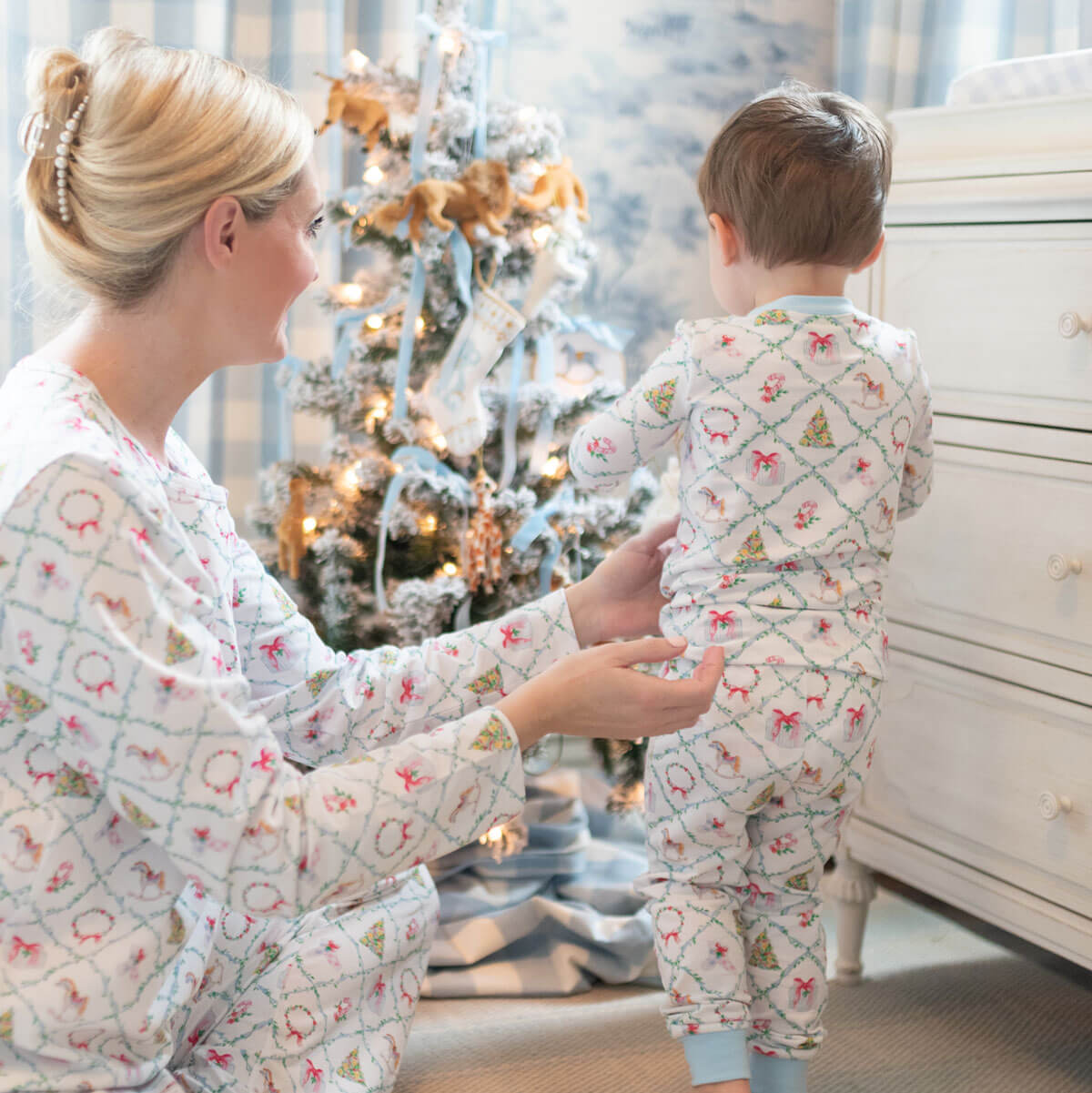 The Broke Brooke x CW Christmas Pajamas