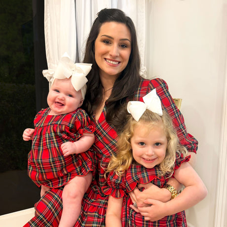 Portland Plaid Red Bailey Skirt Bubble