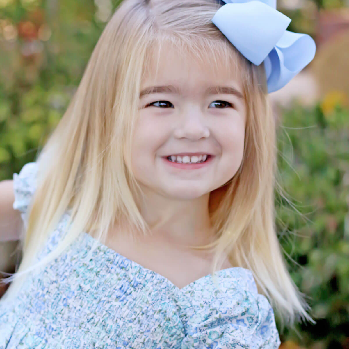 Enchanted Floral Smocked Hannah Dress