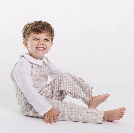 Classic Gingham Longall Tan