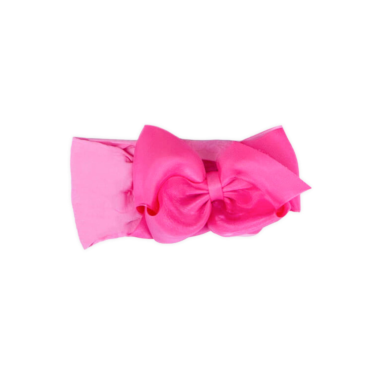 Mini King Organza Overlay Bow Baby Band