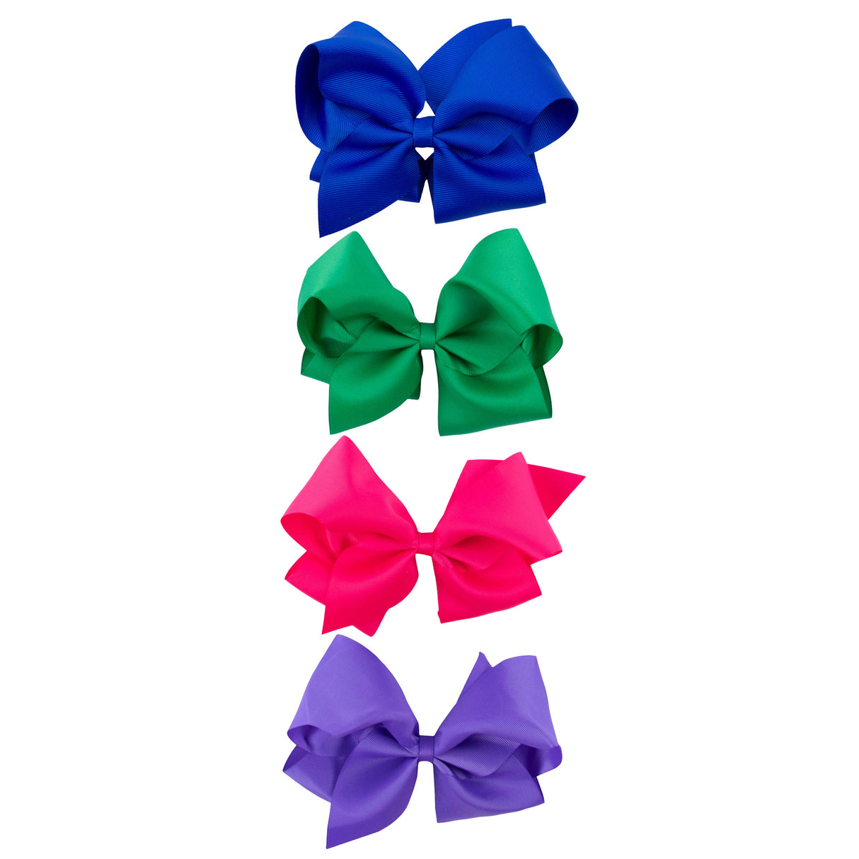Grosgrain Ribbon Bows (4 Pack)
