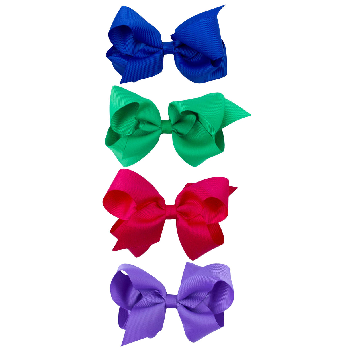 Grosgrain Ribbon Bows (4 Pack)