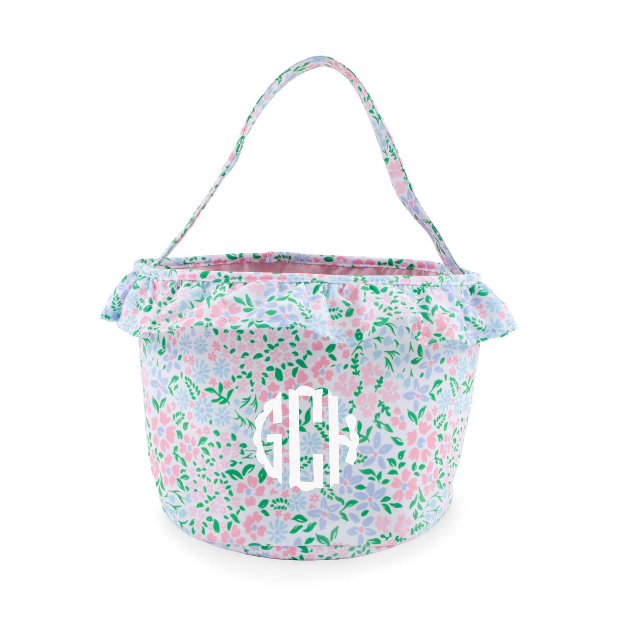 Floral Print Easter Basket