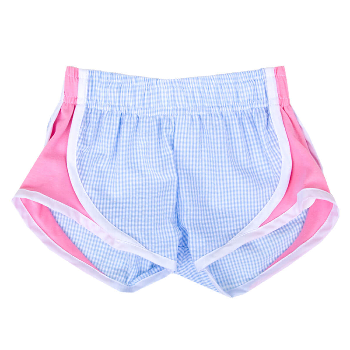 Girls Gingham Active Shorts