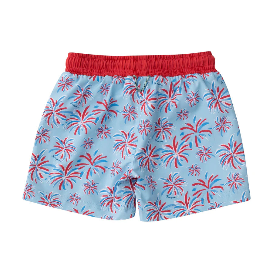 Fireworks Boogie Board Swim Trunks