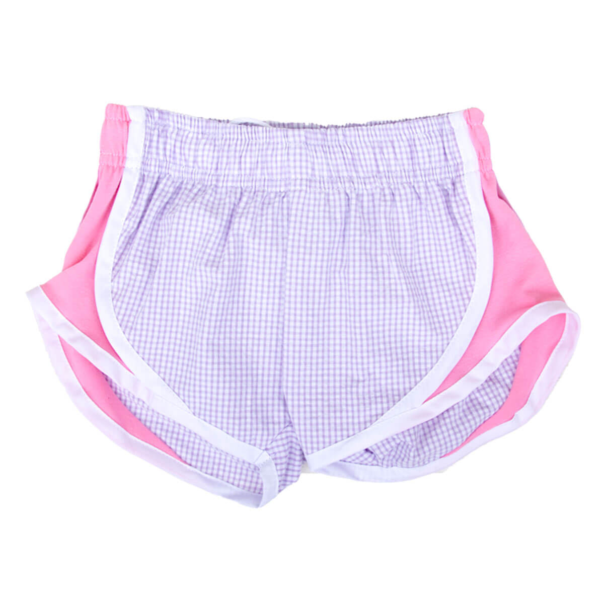 Girls Gingham Active Shorts