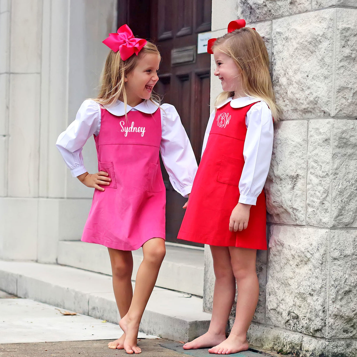 Girls Long Sleeve Undershirt White