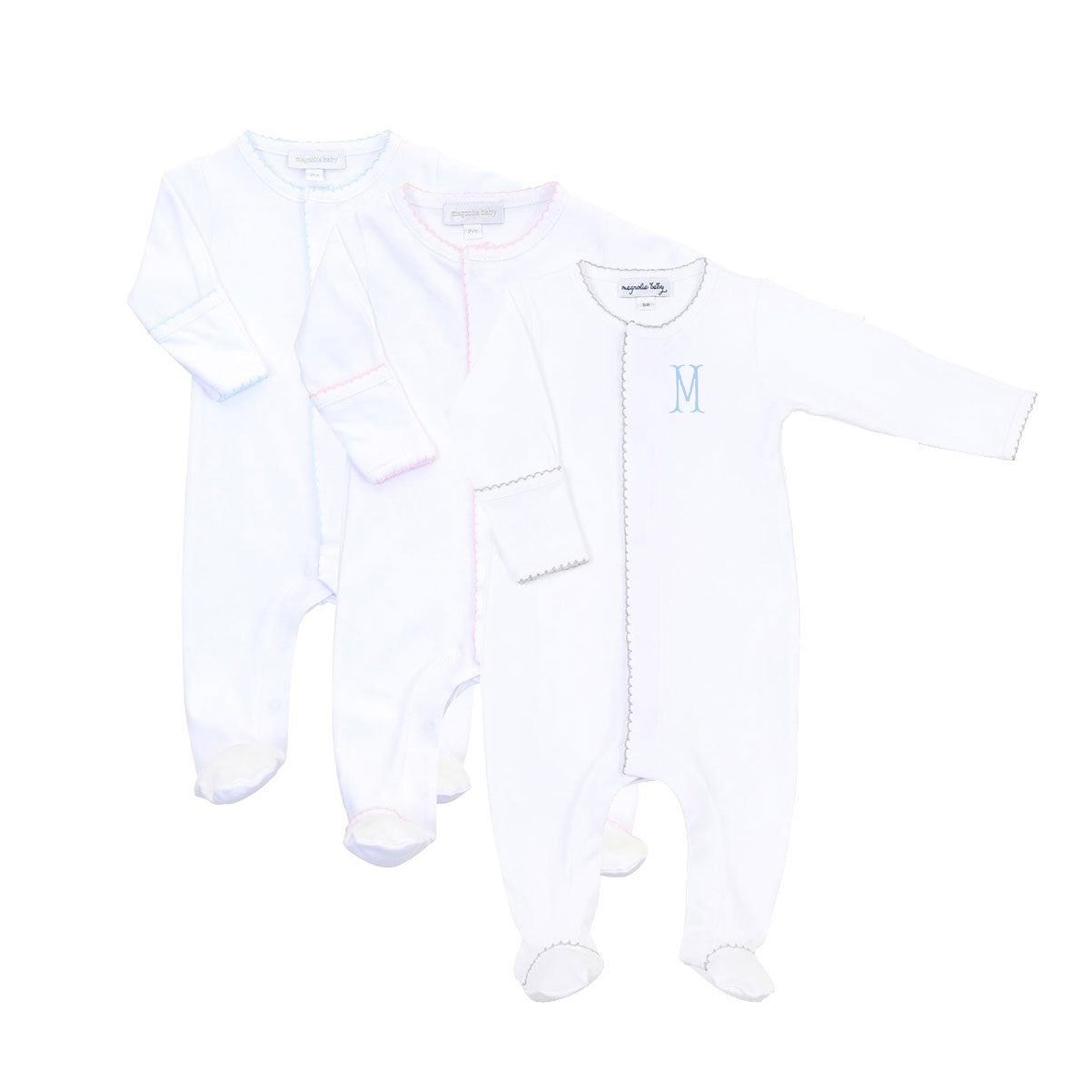 White Essentials Footie