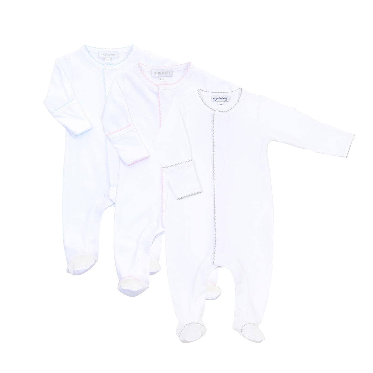 White Essentials Footie