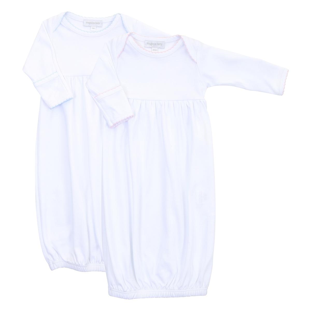 White Essentials Baby Gown