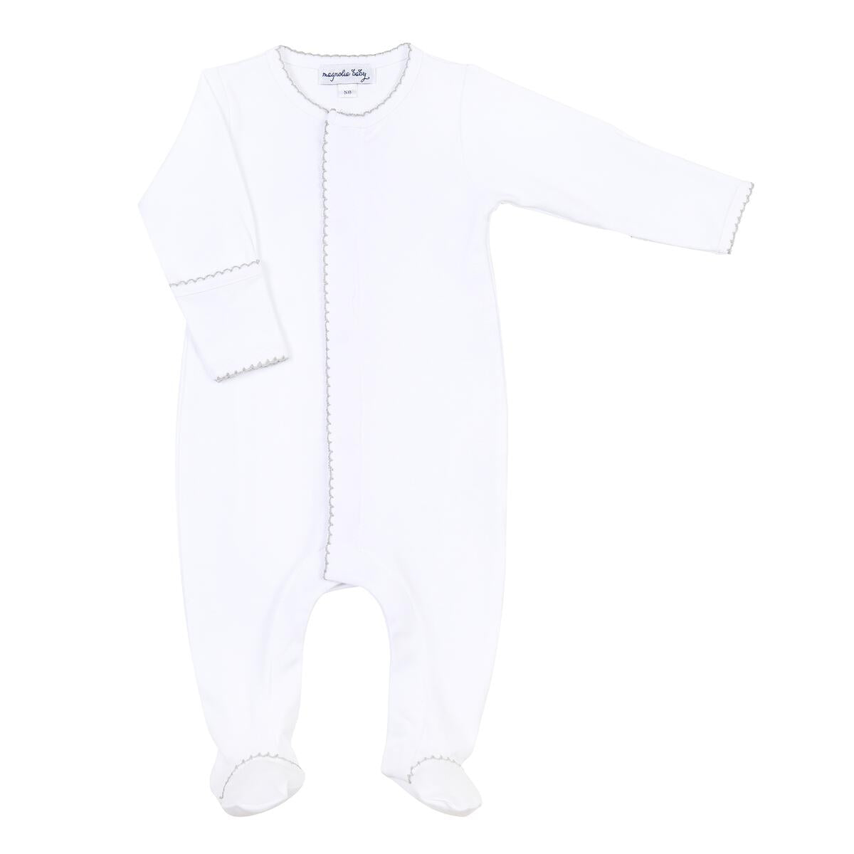 White Essentials Footie