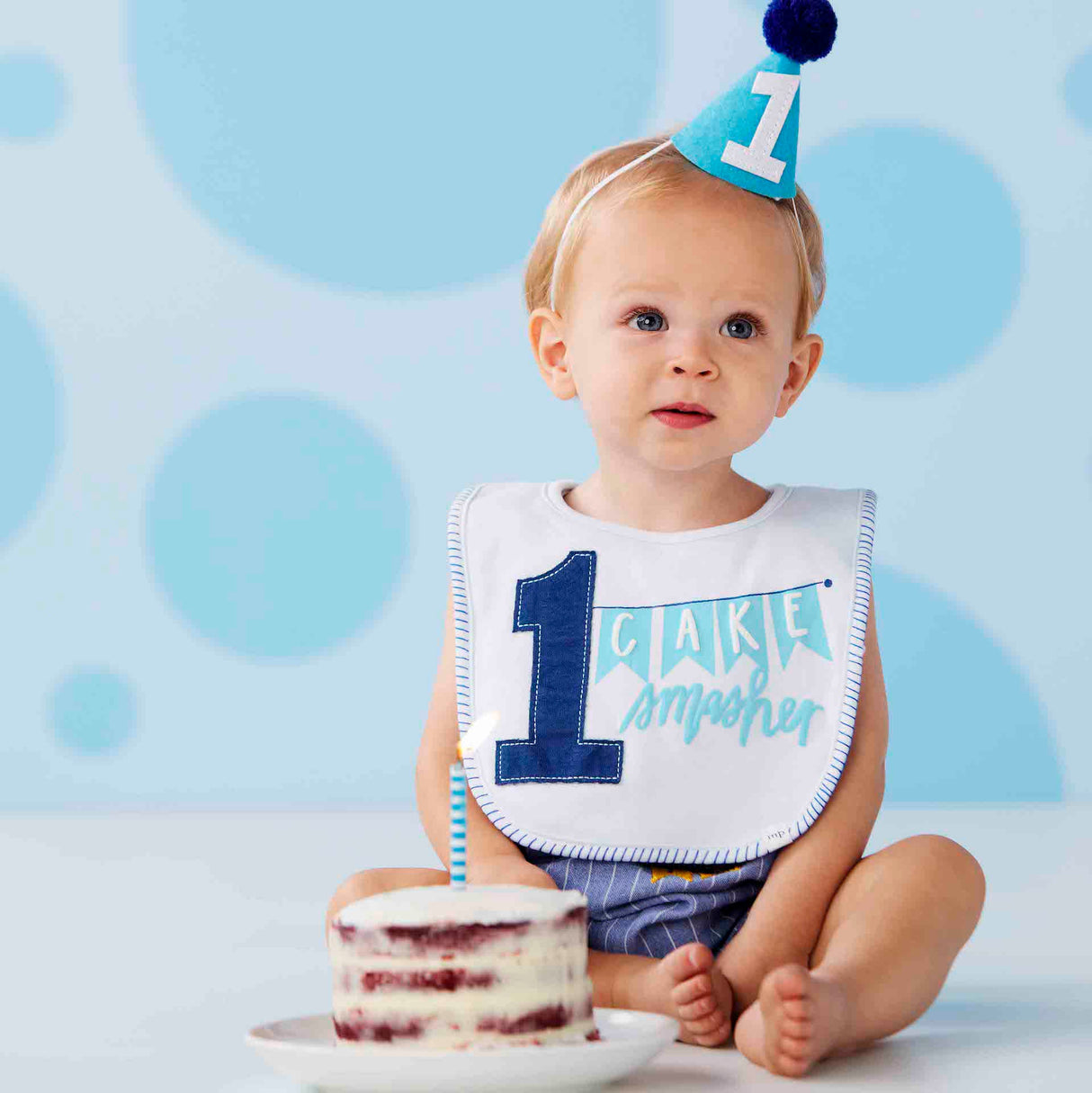 Boy Cake Smashing Set