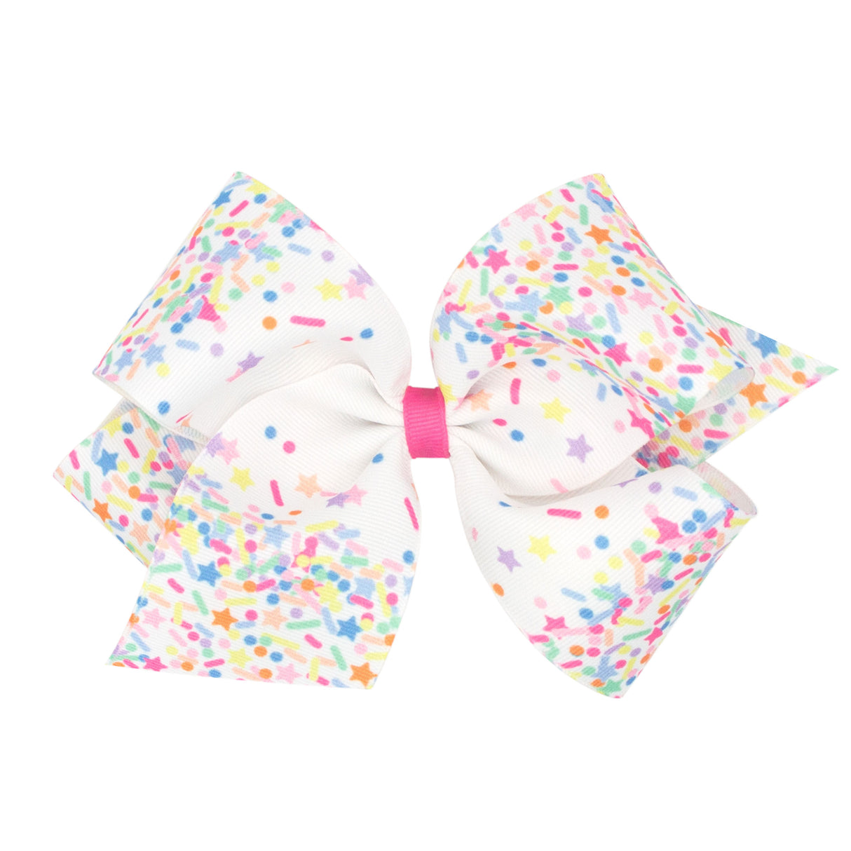 Star Confetti Grosgrain Bow
