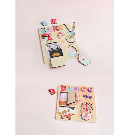 Wooden Activity Puzzle Girl