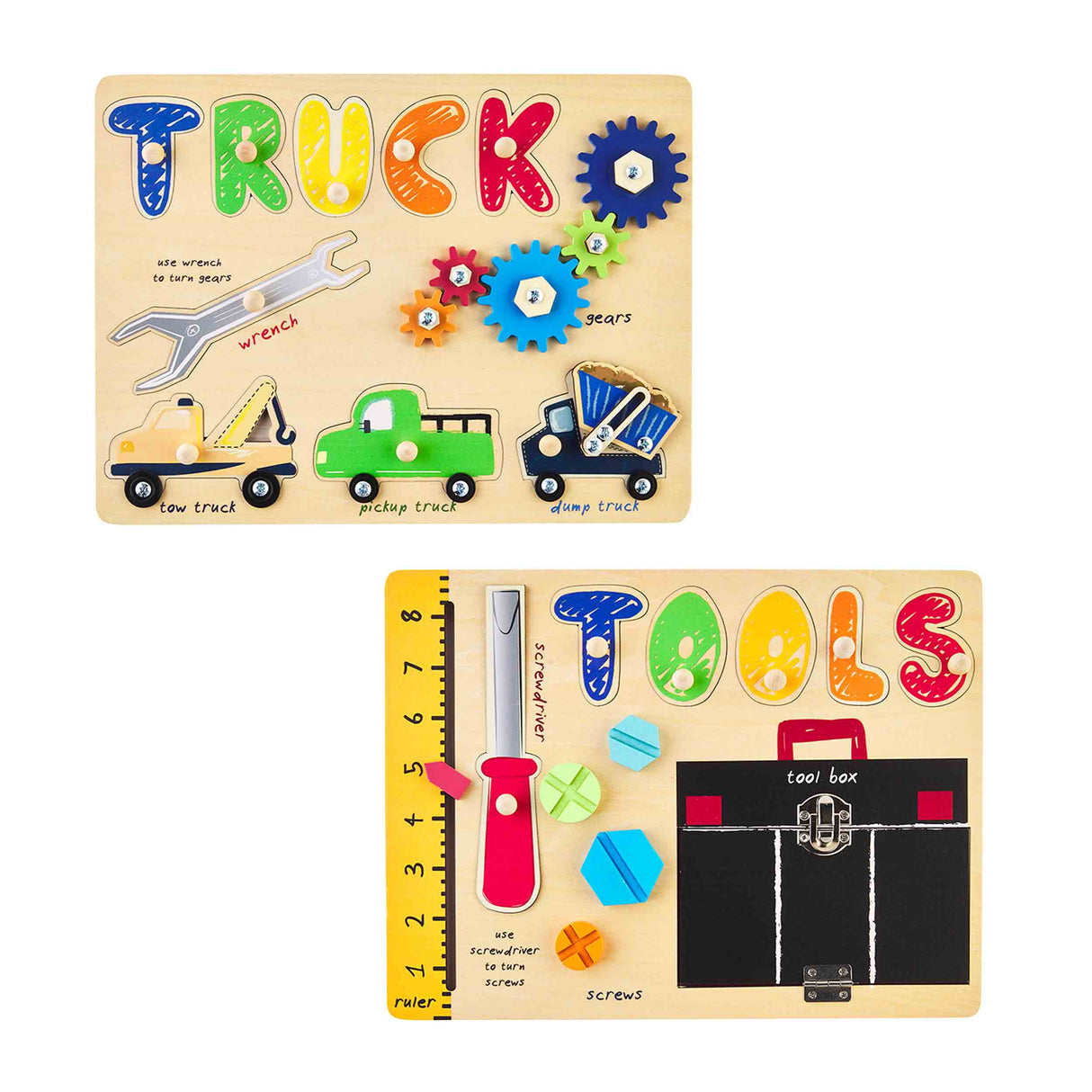 Wooden Activity Puzzle Boy