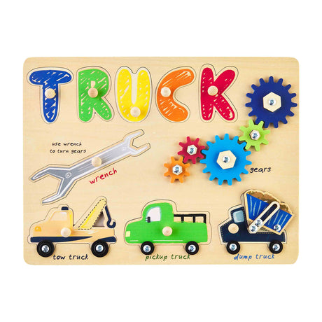 Wooden Activity Puzzle Boy