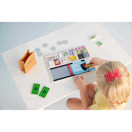 Grocery Shopping Time Wooden Puzzle