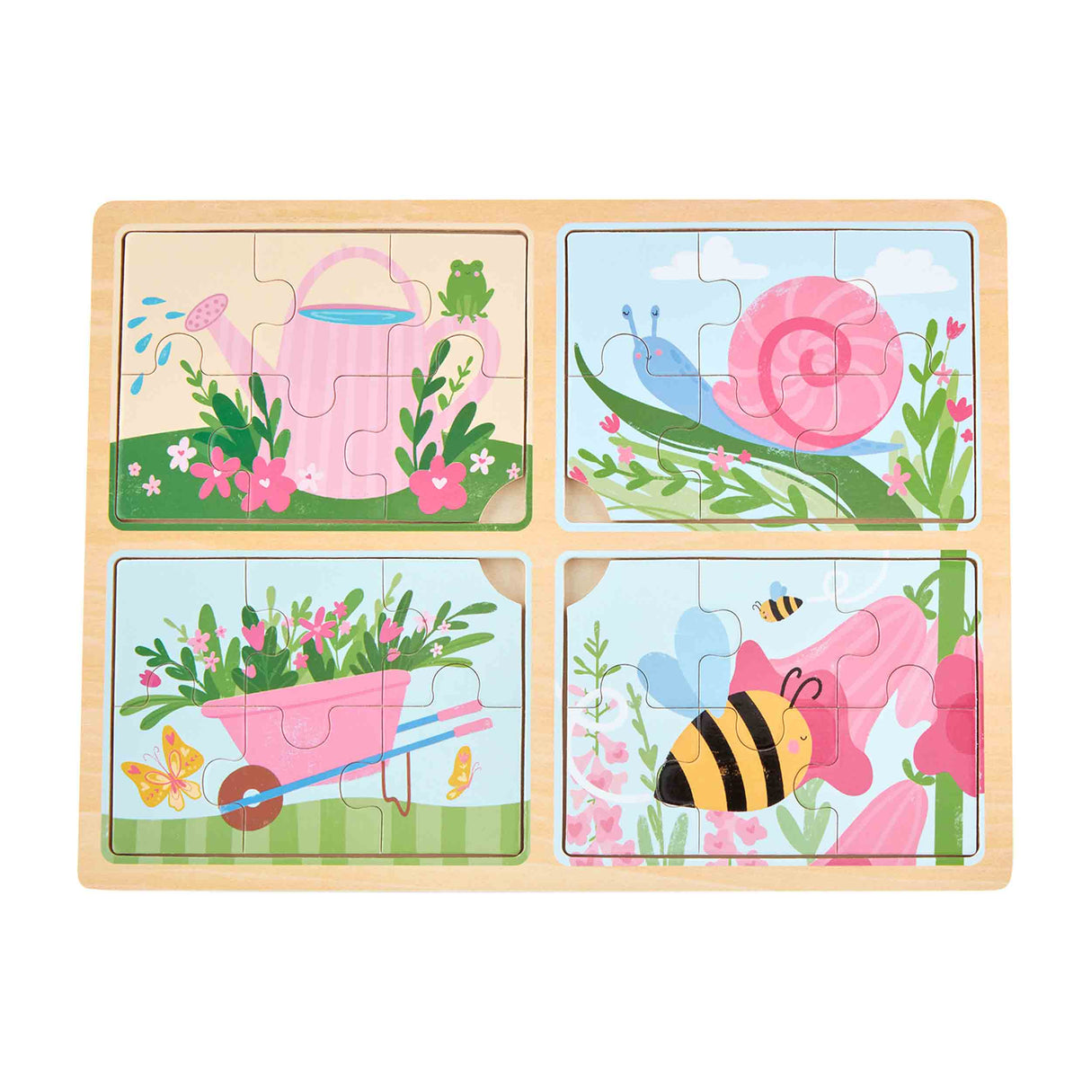 4-in-1 Puzzle Girls