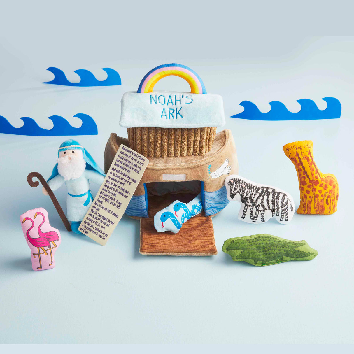 Noah's Ark Plush Set