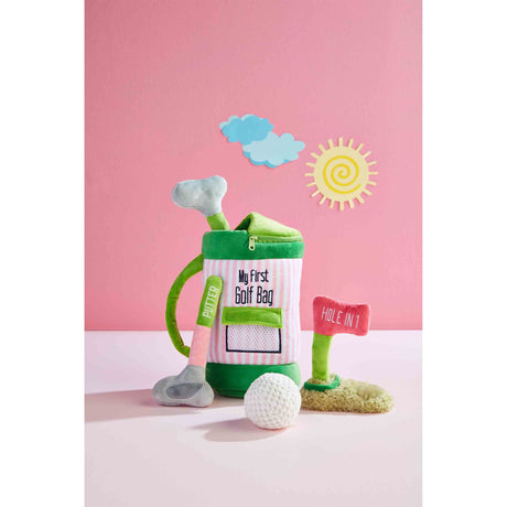 Pink Golf Plush Set