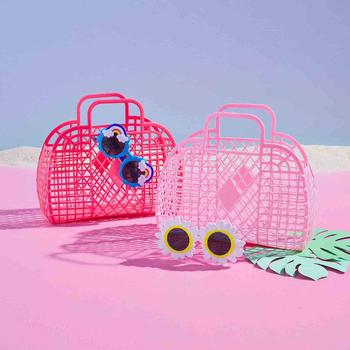 Jelly Purse and Sunglasses Set