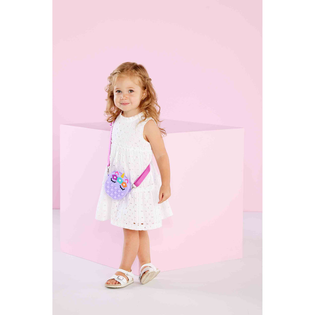 Eyelet Tiered White Dress