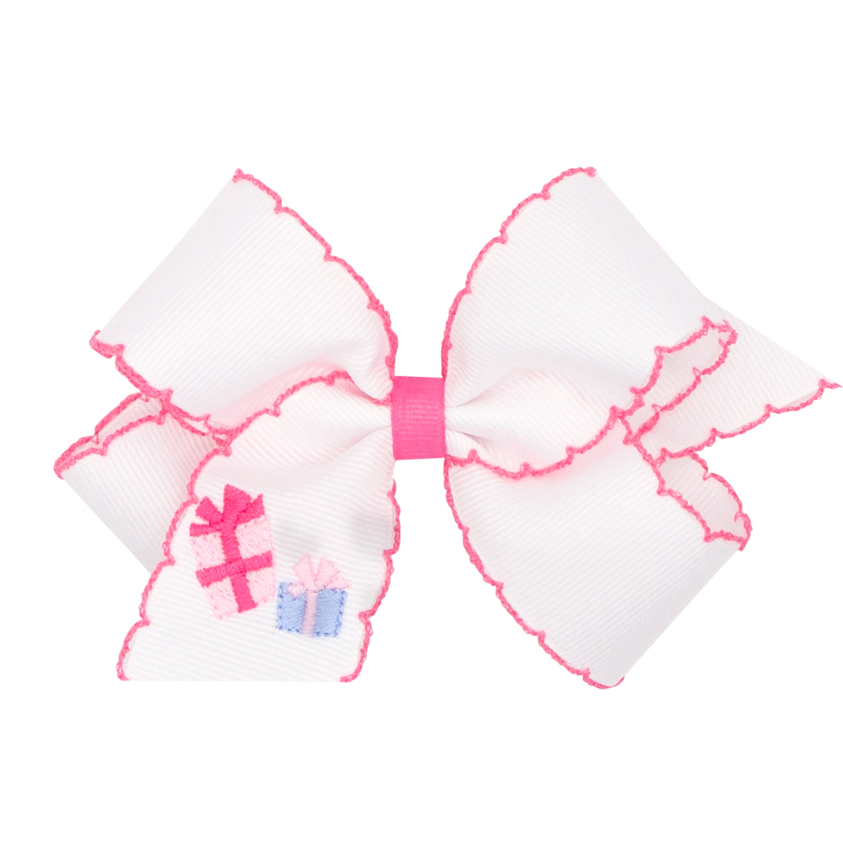Gifts Embroidered Moonstitch Bow