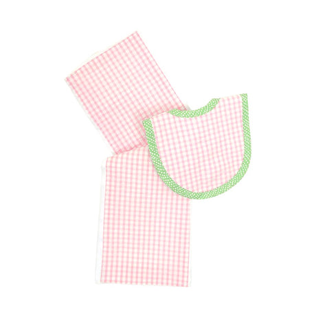 Tulip Drooler Bib & Burp Set