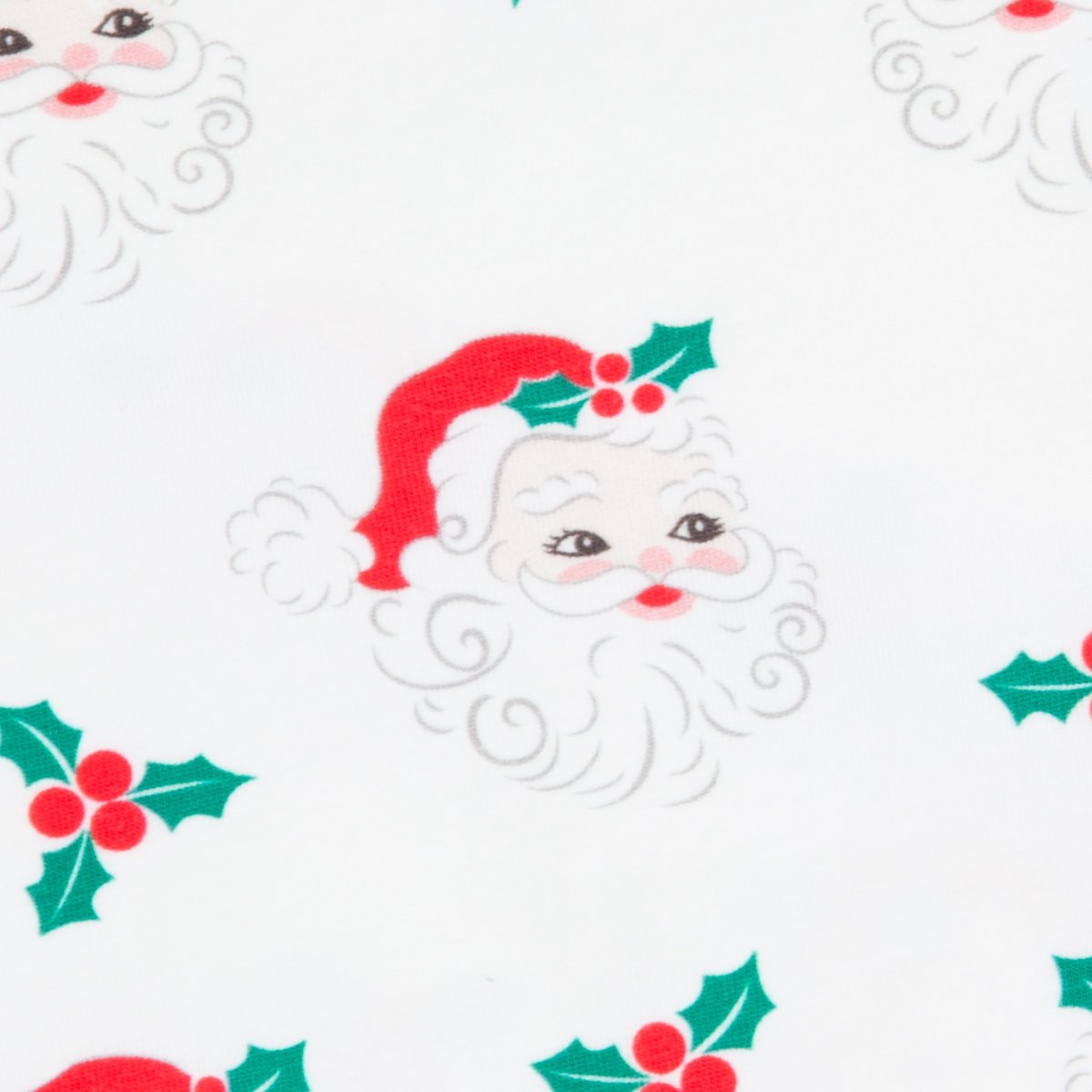Santa Face Childrens Loungewear White