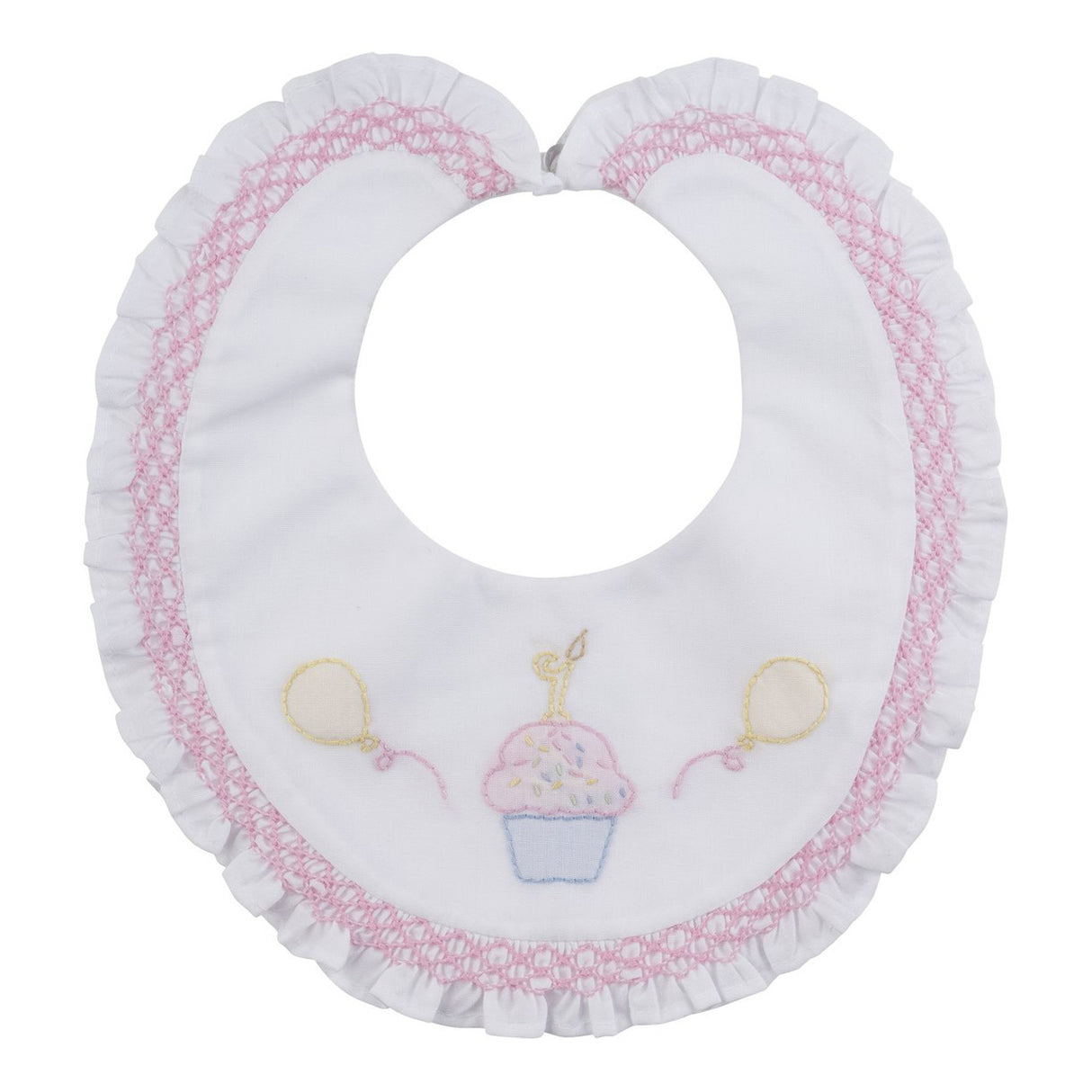Embroidered Birthday Girl Bib
